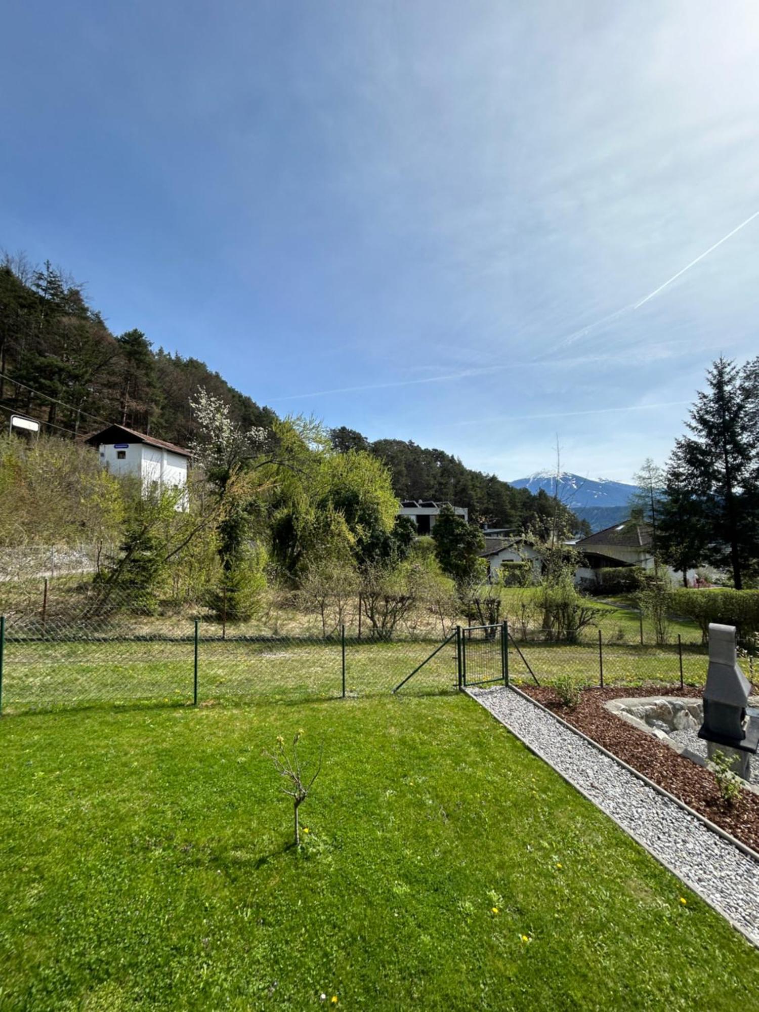 Wohnung Mit Garten Und Panoramablick In إنسبروك المظهر الخارجي الصورة